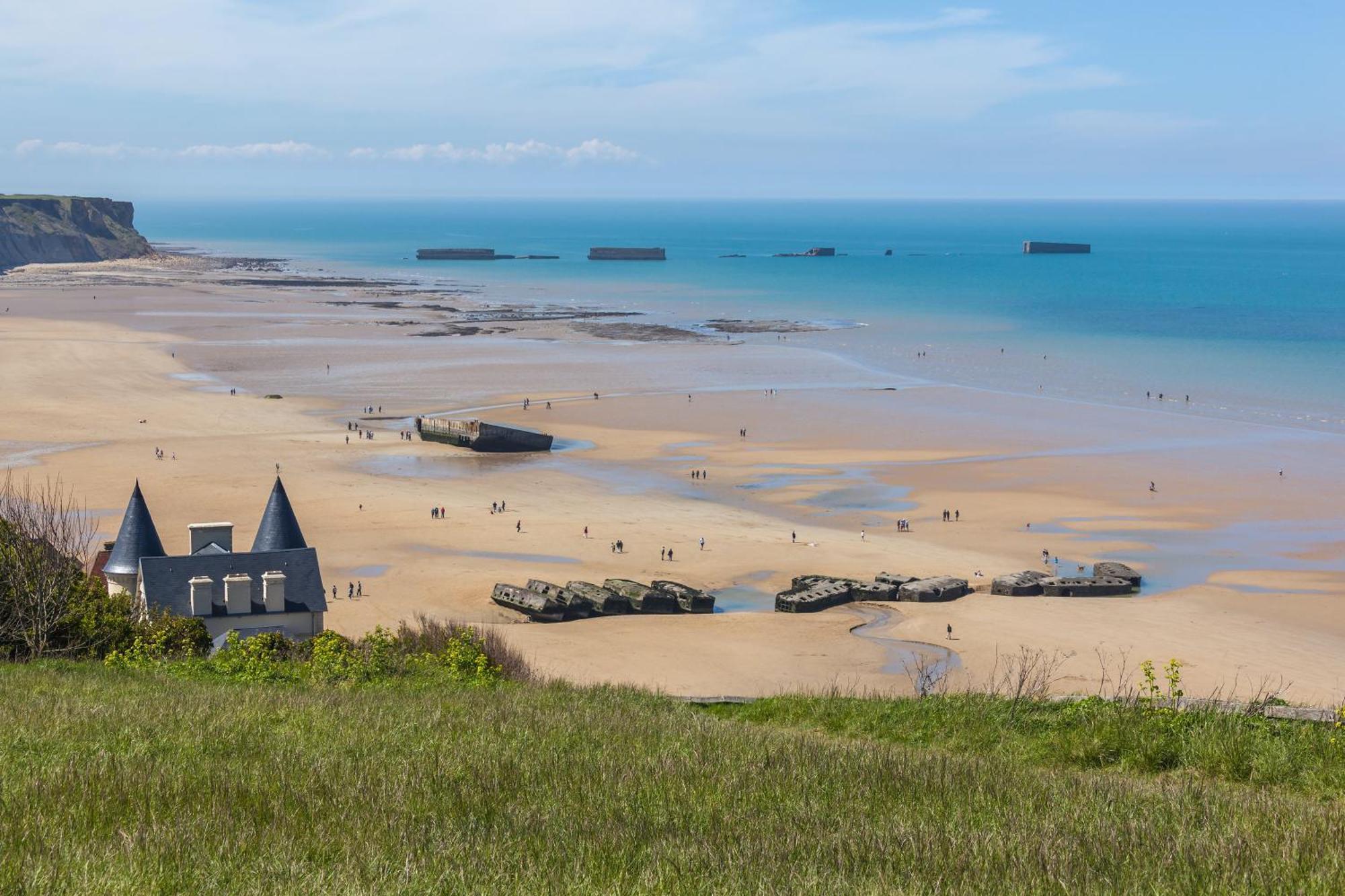 La Villa Kikifil, Bord De Mer Saint-Germain-sur-Ay Bagian luar foto