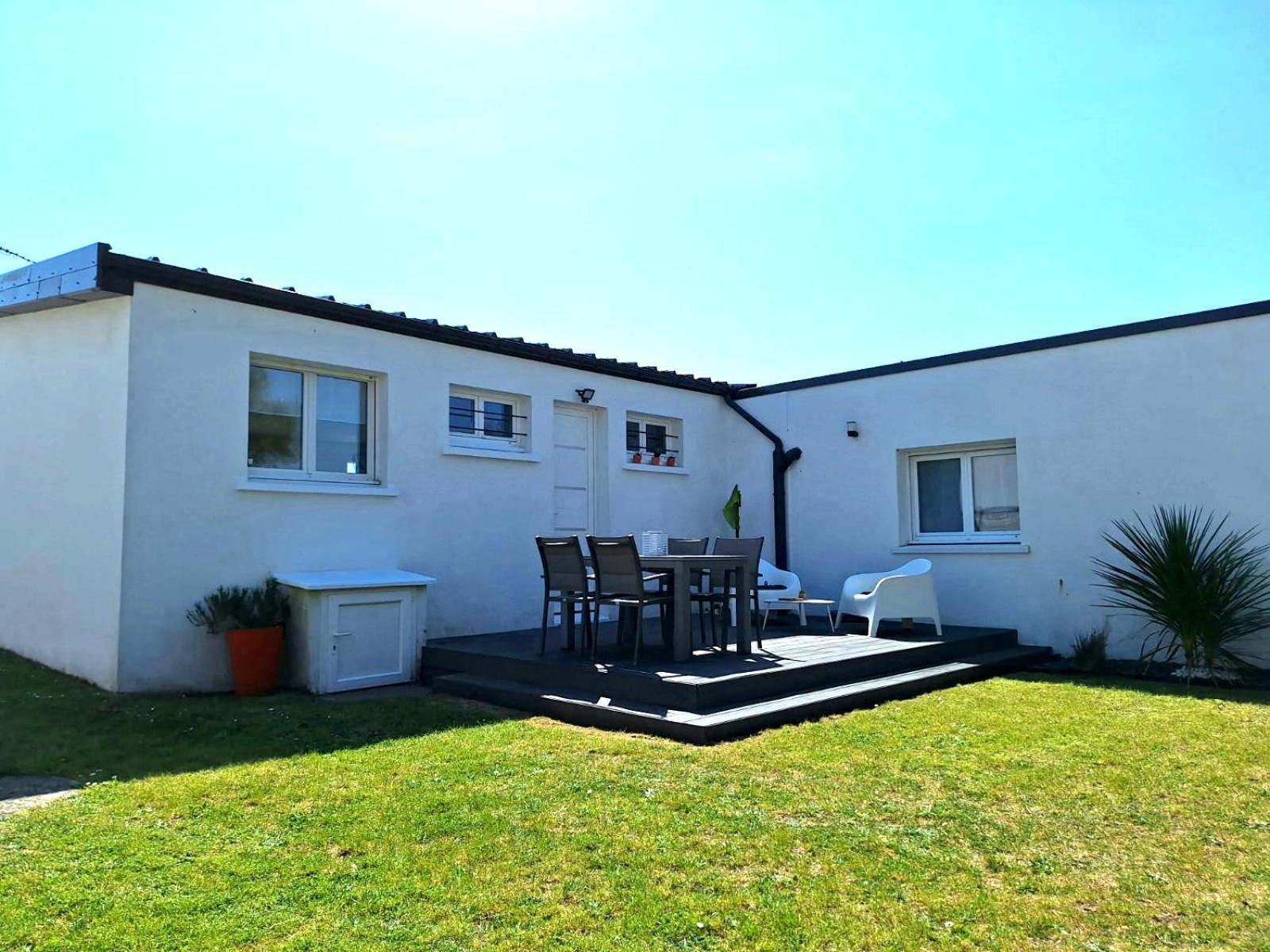 La Villa Kikifil, Bord De Mer Saint-Germain-sur-Ay Bagian luar foto